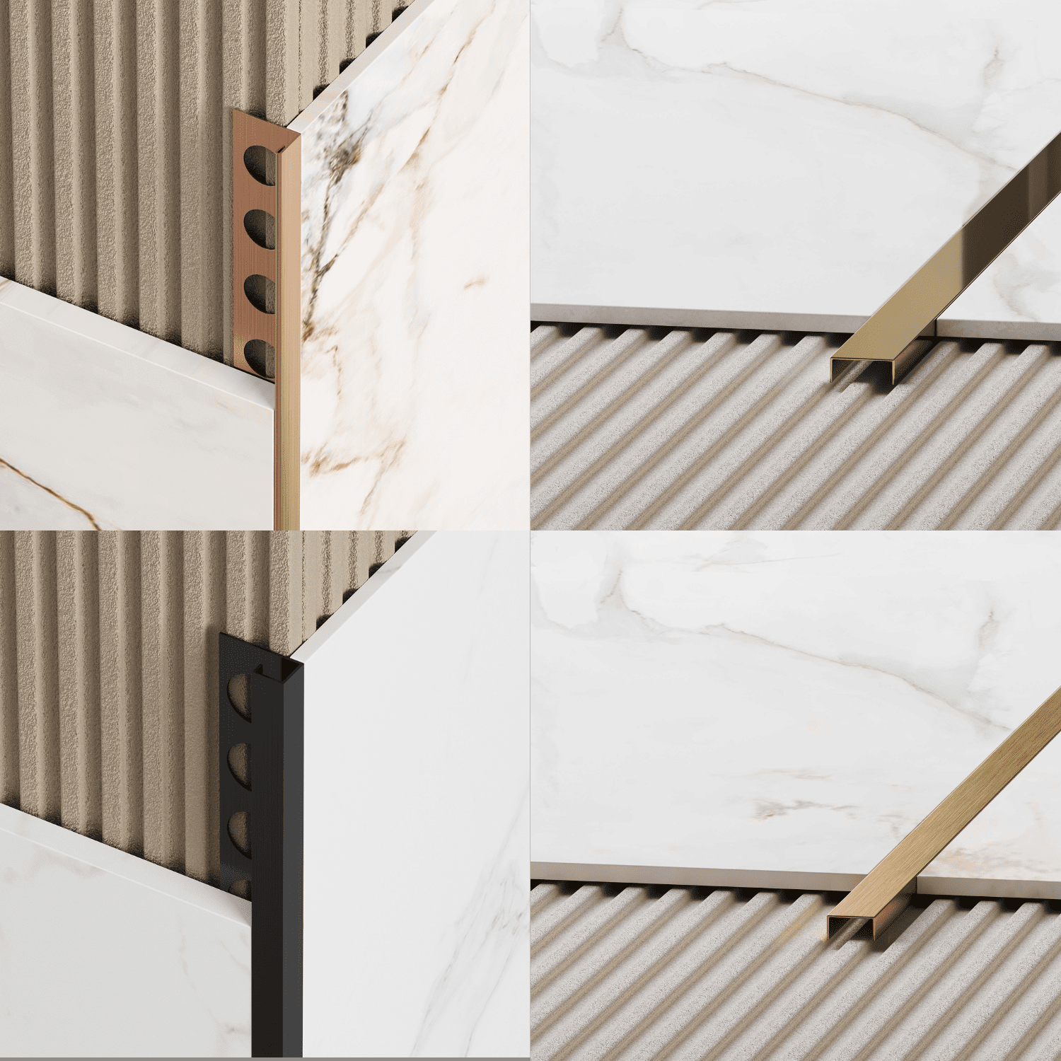 PROFILE INOX placi ceramice - brau din inox - coltare faianta din inox ...