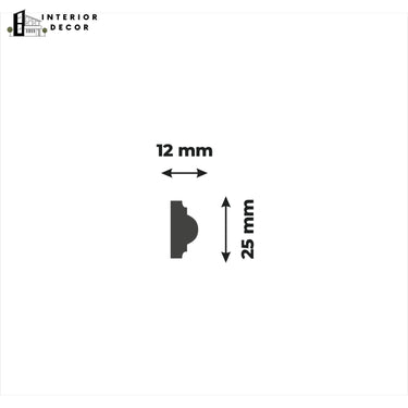 Bagheta decorativa duropolimer RM25-12 Renovum