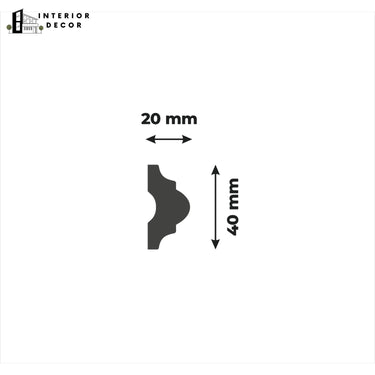 Bagheta decorativa duropolimer RM40-20A Renovum