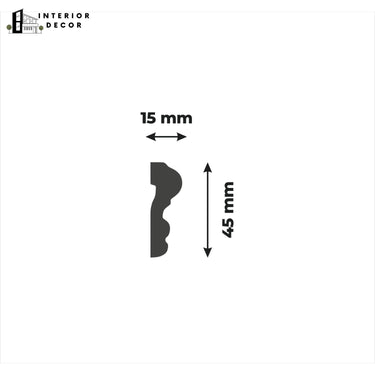 Bagheta decorativa duropolimer RM45-15 Renovum