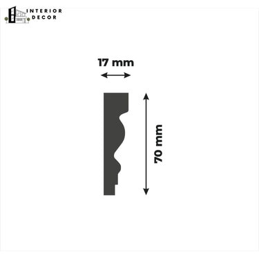 Bagheta decorativa duropolimer RM70-17 Renovum