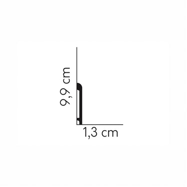 Plinta Alba Duropolimer MD236 Mardom Decor