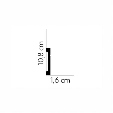 Plinta Alba Duropolimer MD356 Mardom Decor