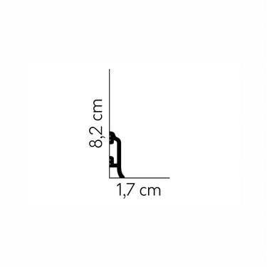 Plinta Alba Duropolimer MD8300 Mardom Decor